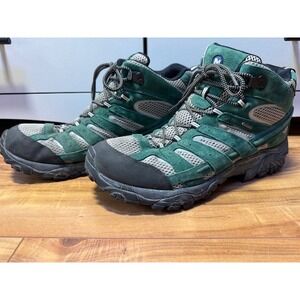 Merrell Outdoor Voices‎ MOAB 2 Mid Hiking Boot Men's Size 14 Galapagos Green